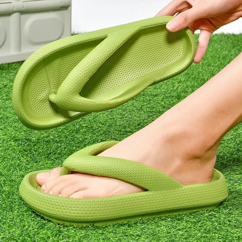 Thick Sole Orthopedic Flip Flops for the Beach – view 13