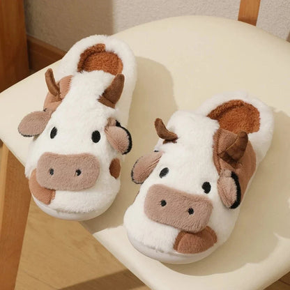 Cozy Cow Fleece Lined Orthopedic Slippers for Men – view 3