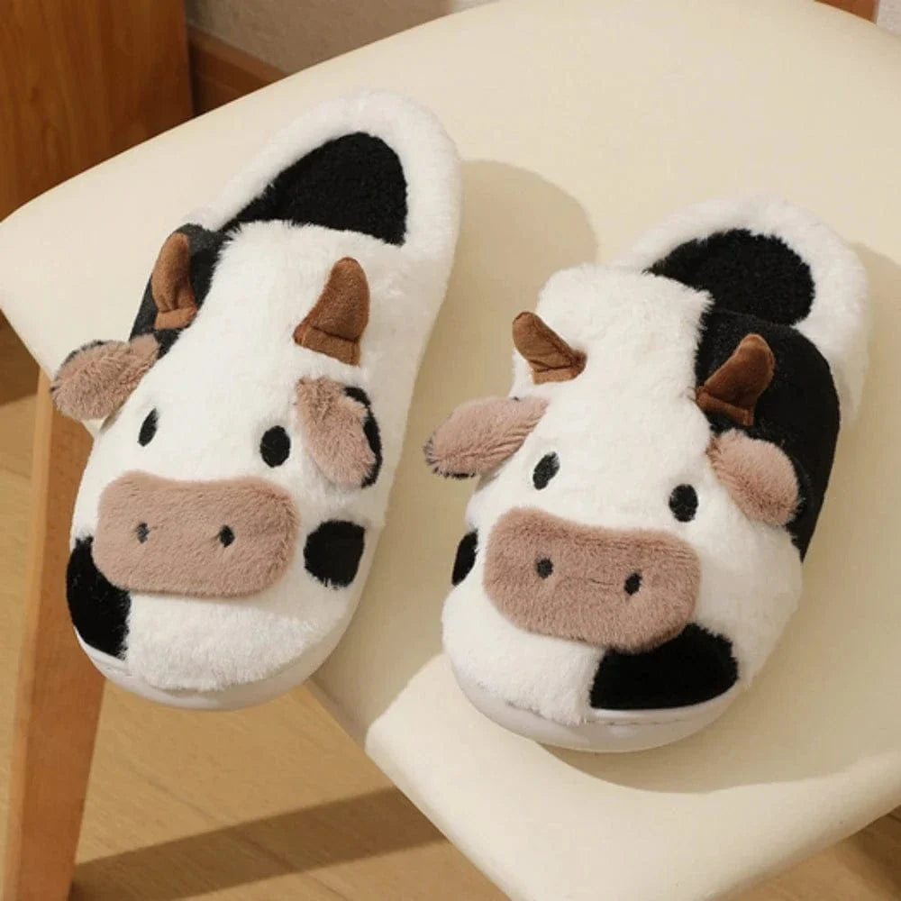 Cozy Cow Fleece Lined Orthopedic Slippers for Men – view 6