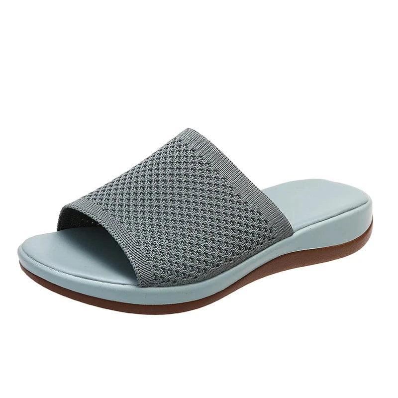 Boho Chic Mesh Arch Support Flip Flops for Summer – view 2
