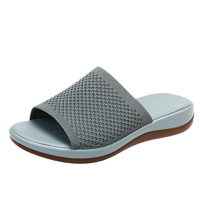 Boho Chic Mesh Arch Support Flip Flops for Summer – view 2